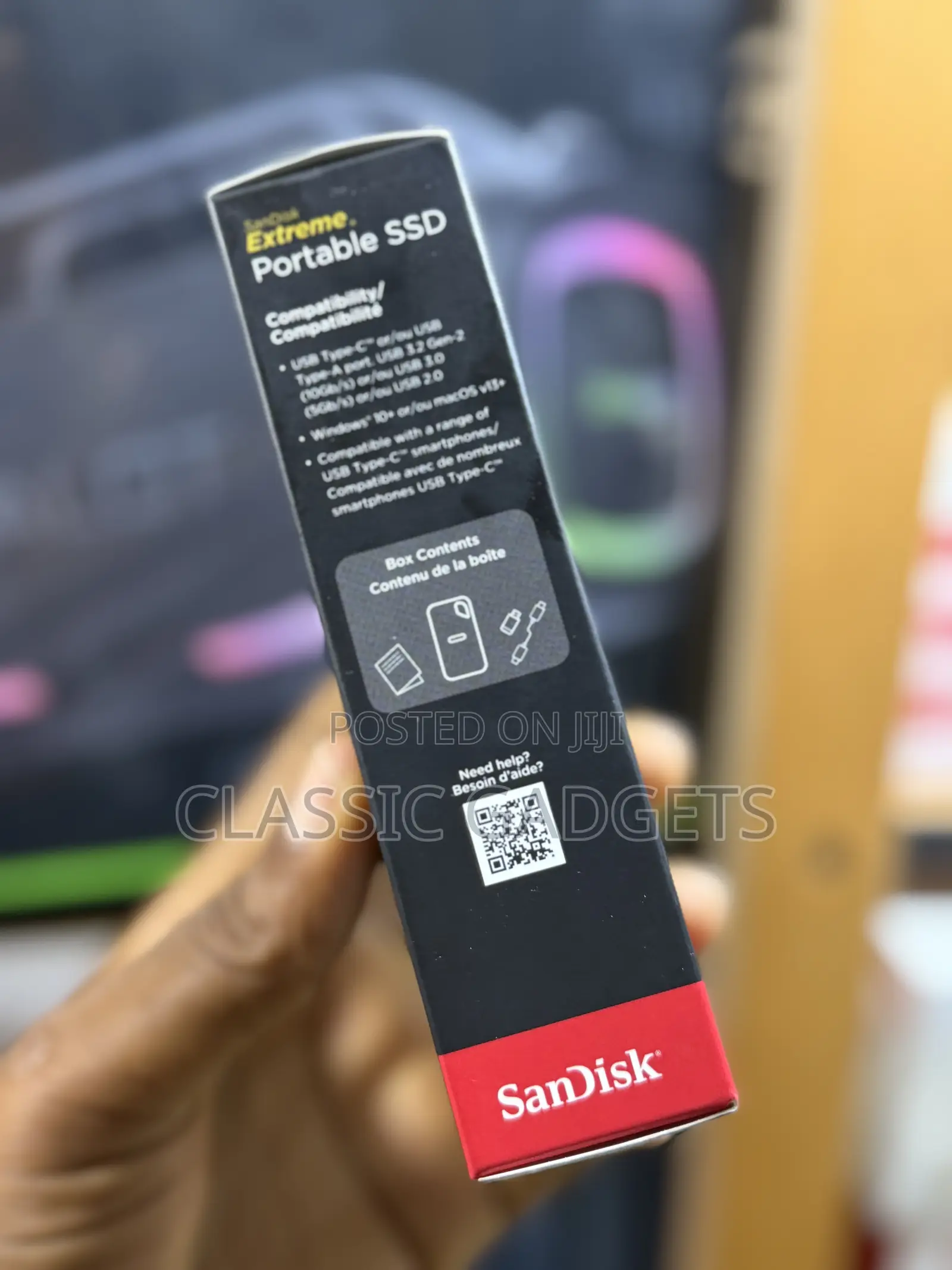 Sandisk 1tb Extreme Portable SSD - Up to 1050mb