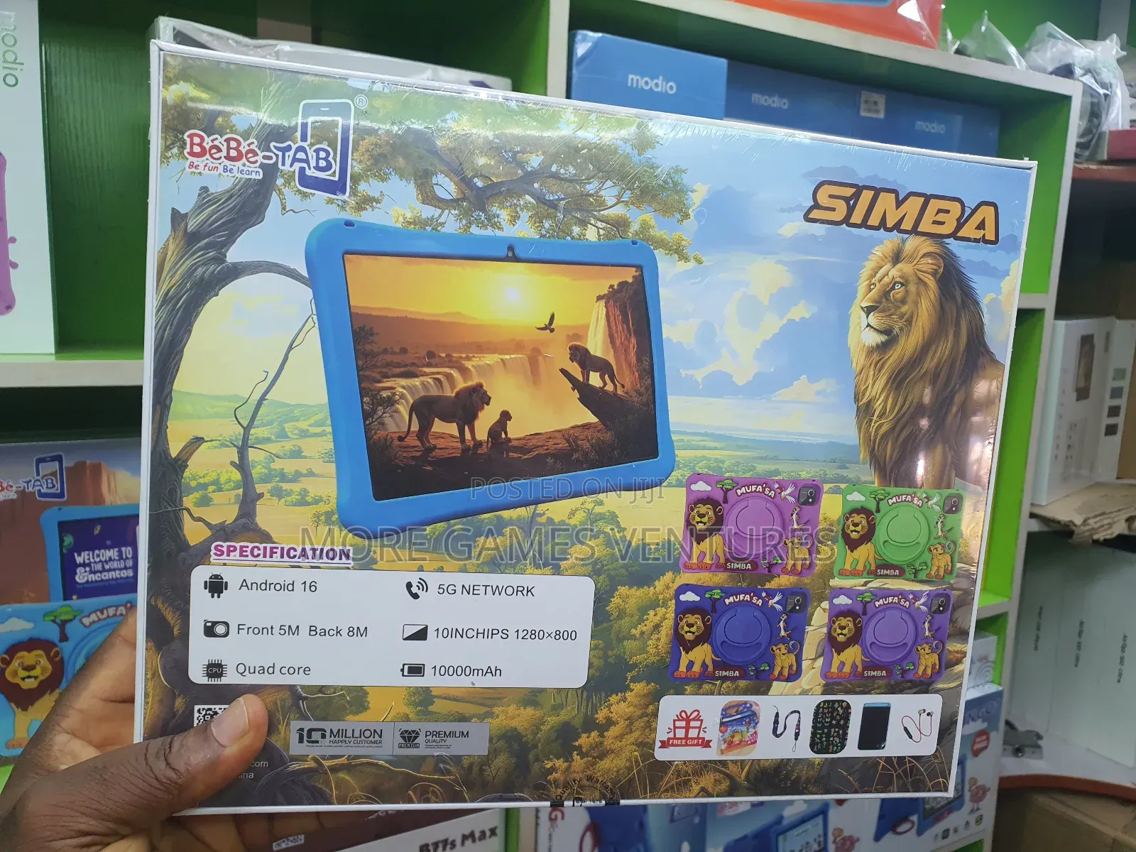 New Bebe Simba 512 GB Blue