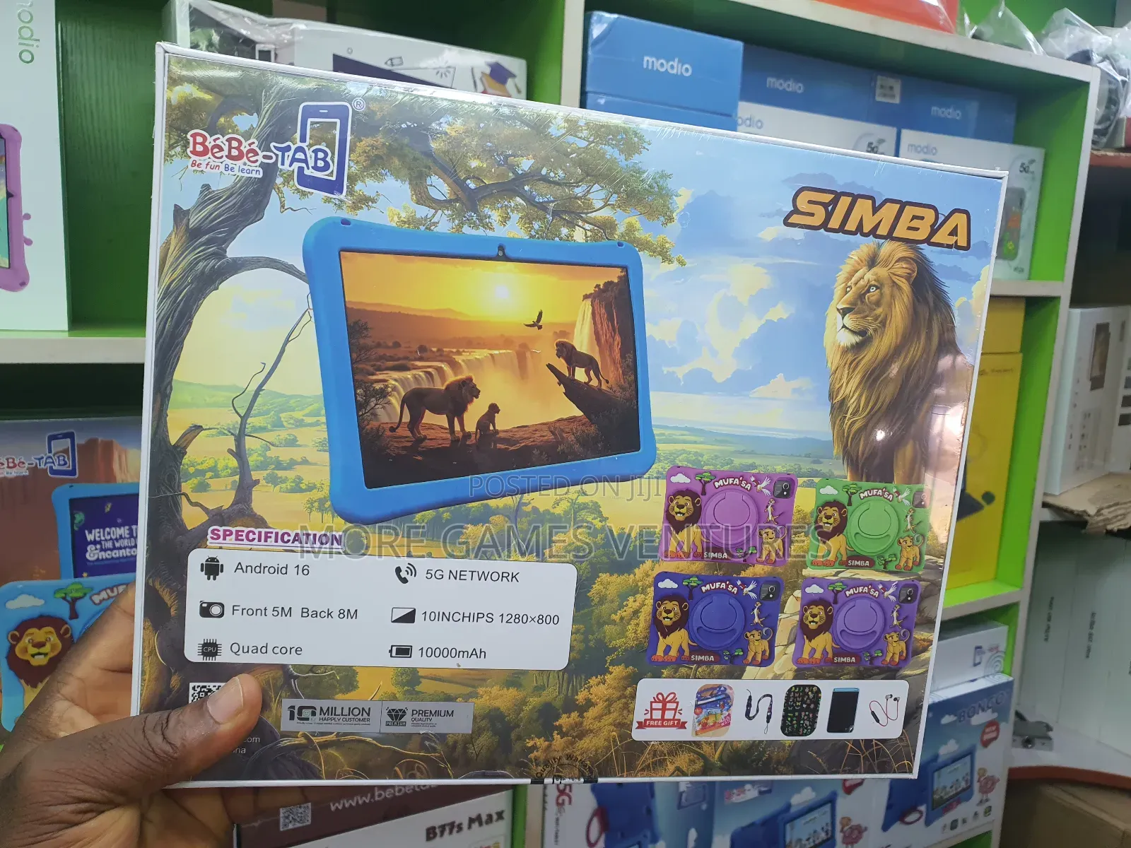 New Bebe Simba 512 GB Blue