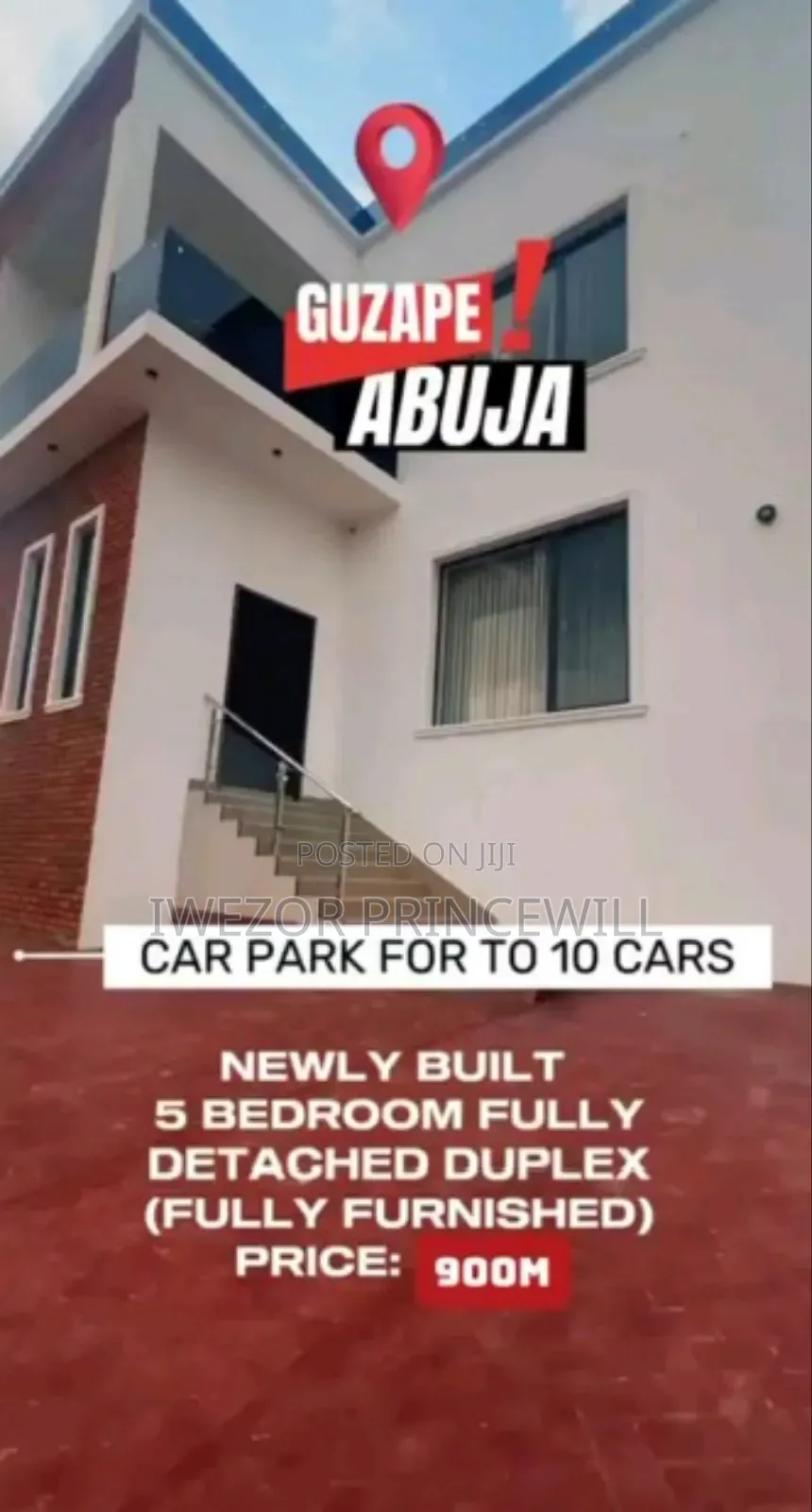 Furnished 5bdrm Duplex in Gusape Abuja, Asokoro for sale