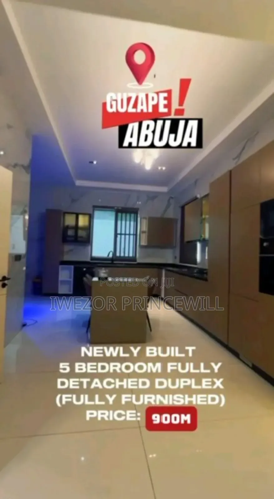 Furnished 5bdrm Duplex in Gusape Abuja, Asokoro for sale