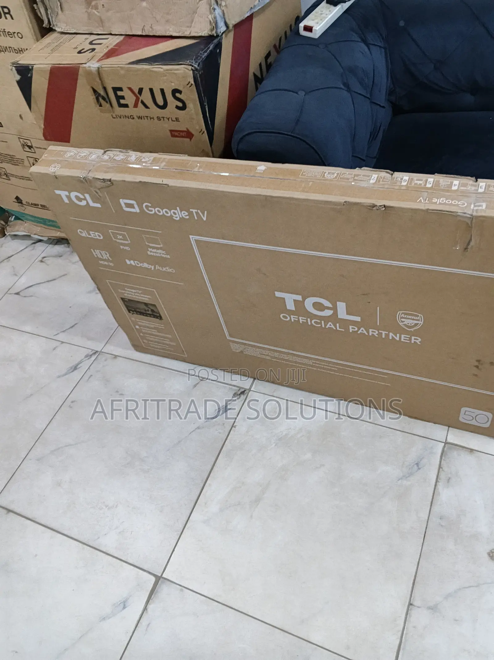 Tcl 50 Inch Qled Smart Television With Hdr