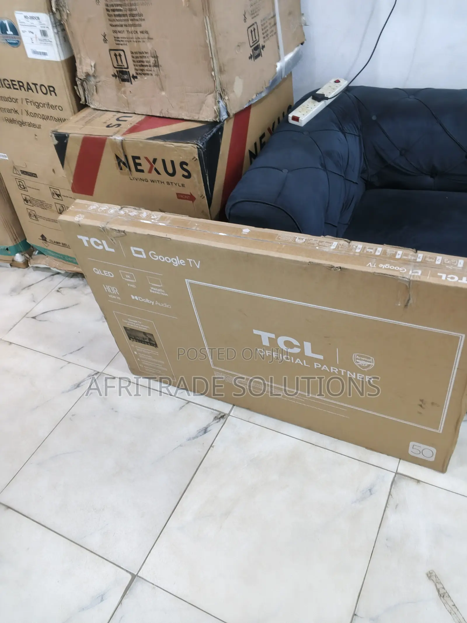 Tcl 50 Inch Qled Smart Television With Hdr