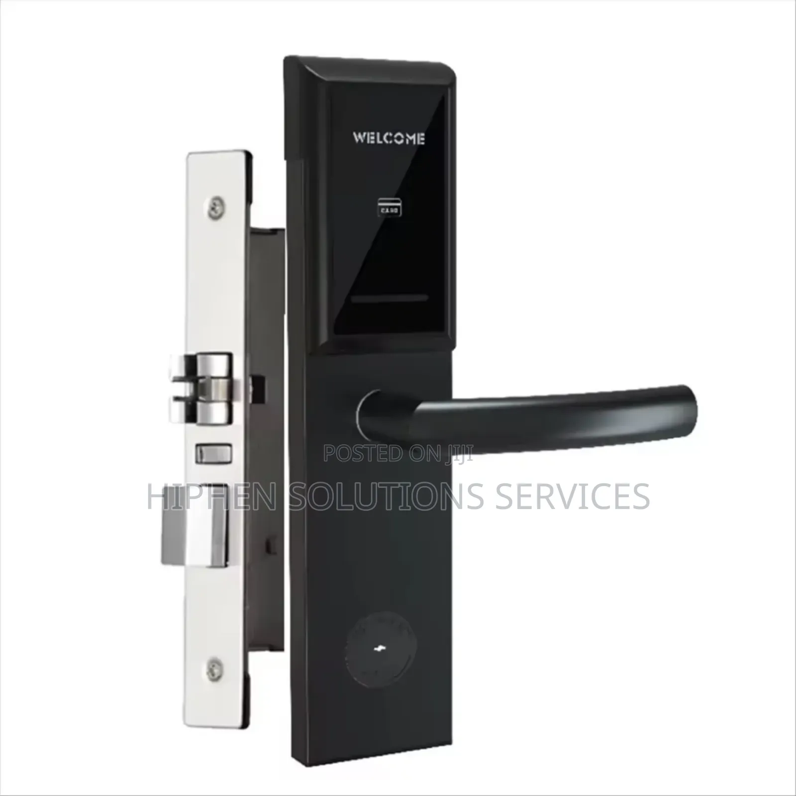 Hotel Key Card Security Door Lock Installation in Nigeria