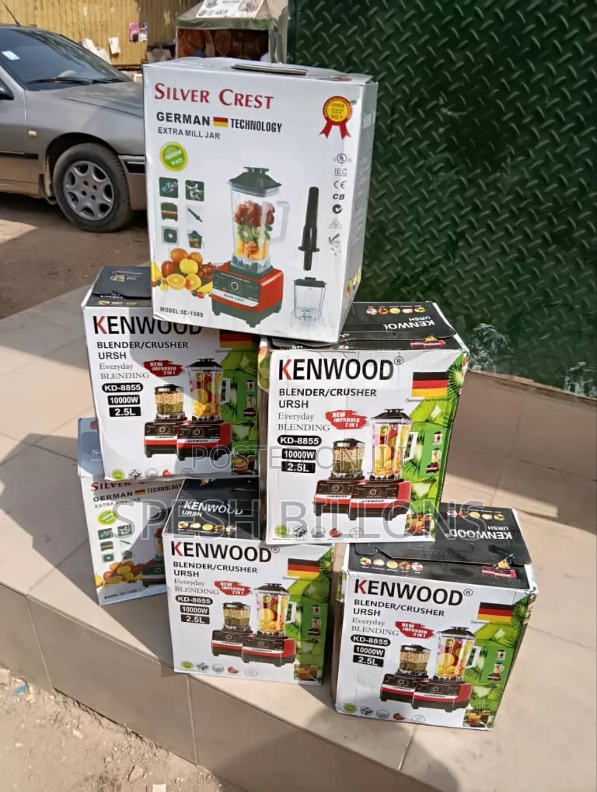 New 2.5l Silvercrest/Kenwood Blender, 10,000watt Capacity High Quality