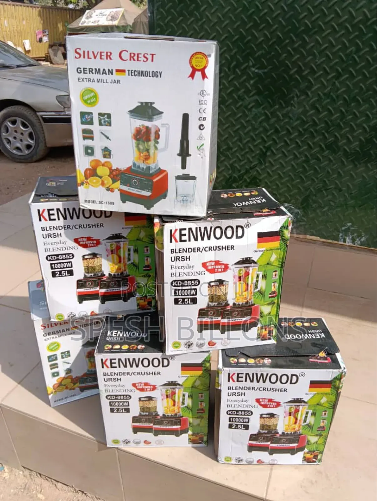 New 2.5l Silvercrest/Kenwood Blender, 10,000watt Capacity High Quality