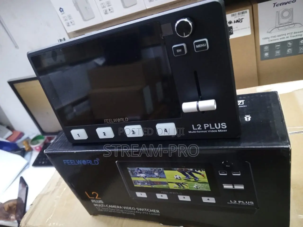 Feelworld Hdmi Live Stream Switcher With Built-in 5.5" LCD Monitor