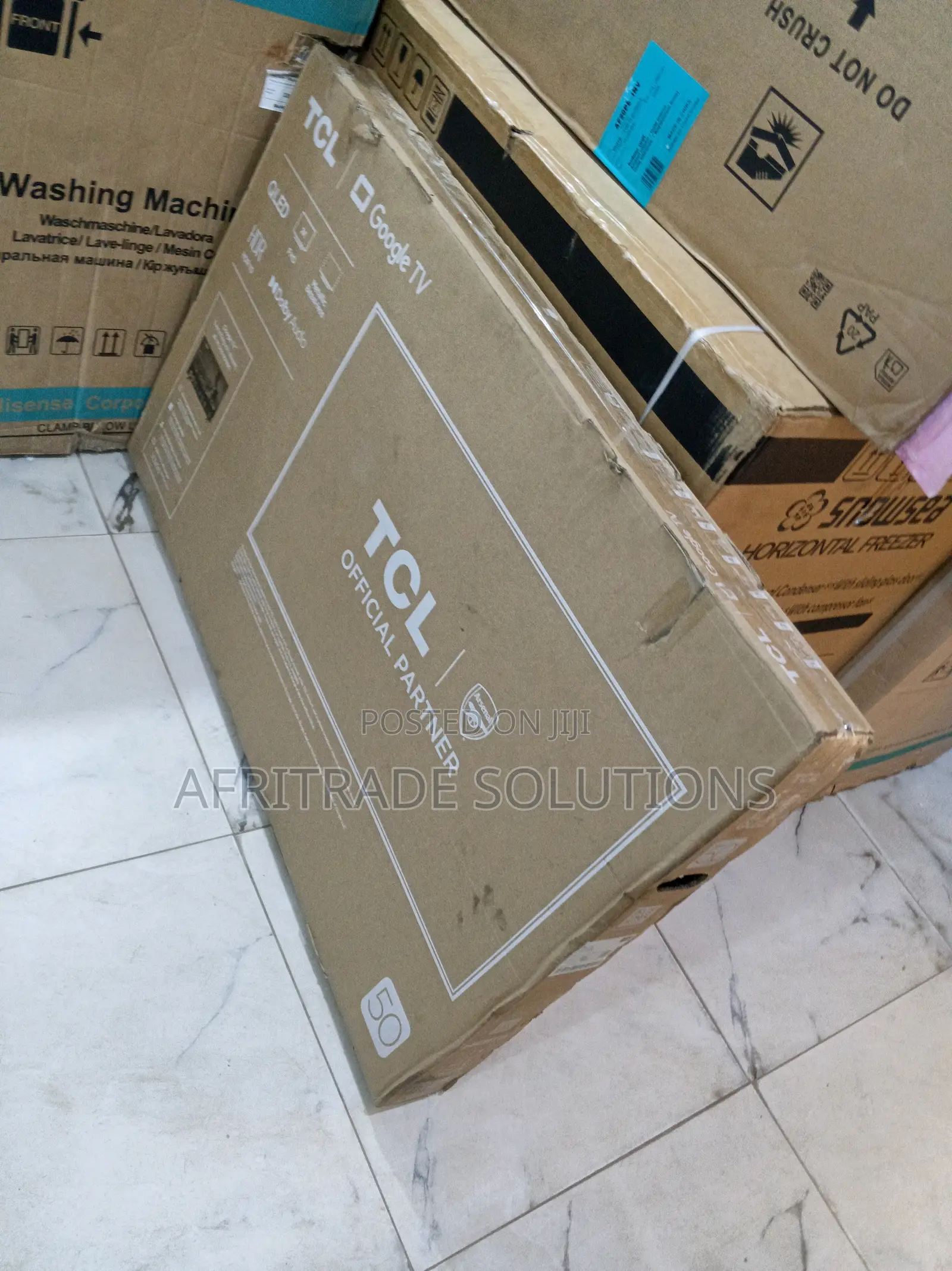 Tcl 50" Qled Smart Tv – Crystal Clear Picture