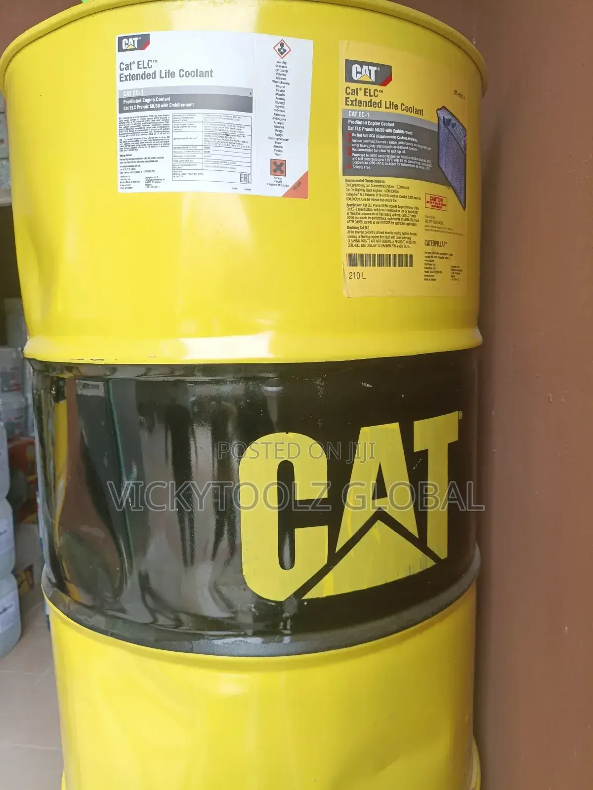 Cat Elc Extended Life Coolant 210litres 205-6613 V