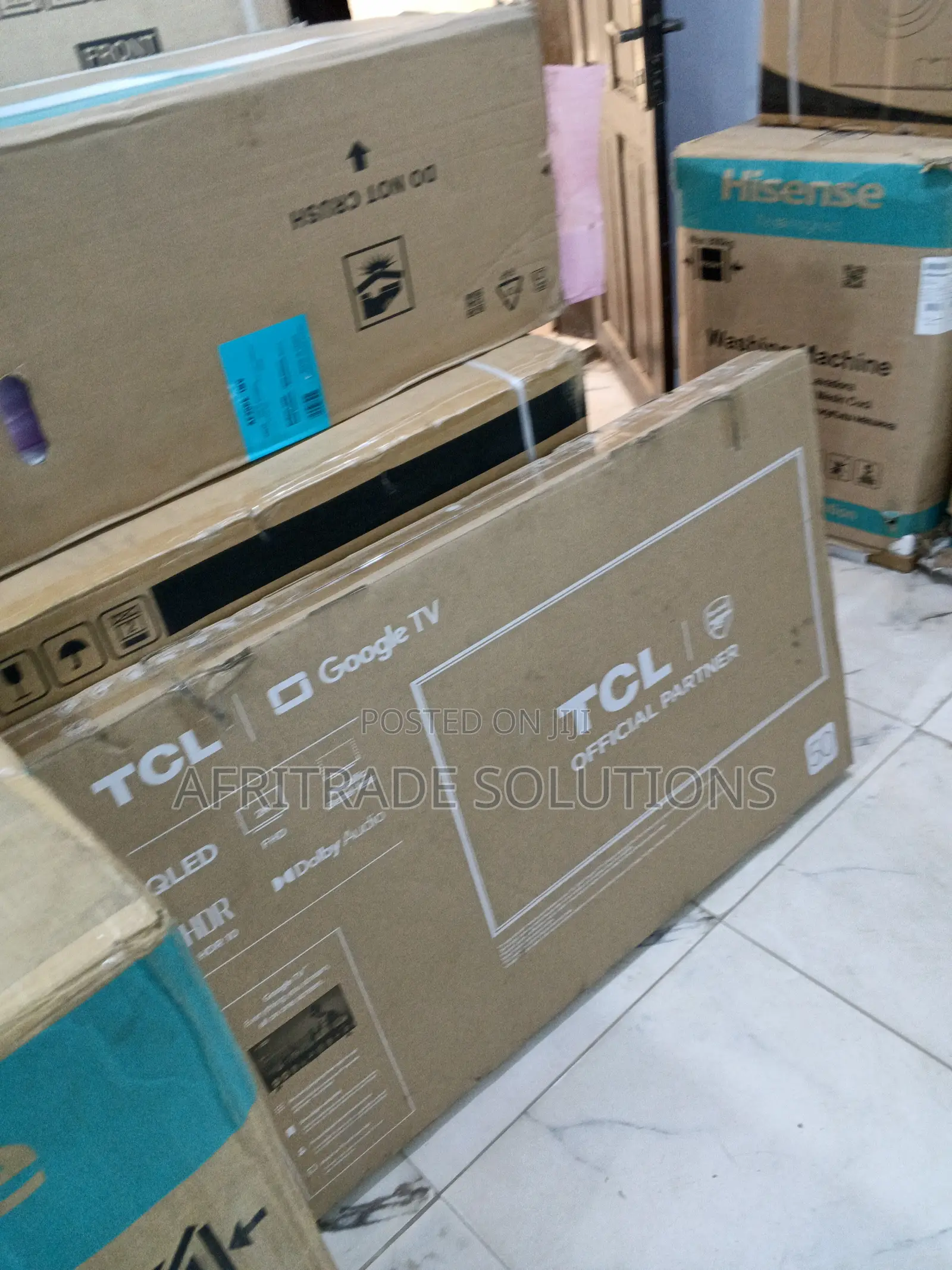 Tcl 50" Qled Smart Tv – Ultra Hd Streaming Ready