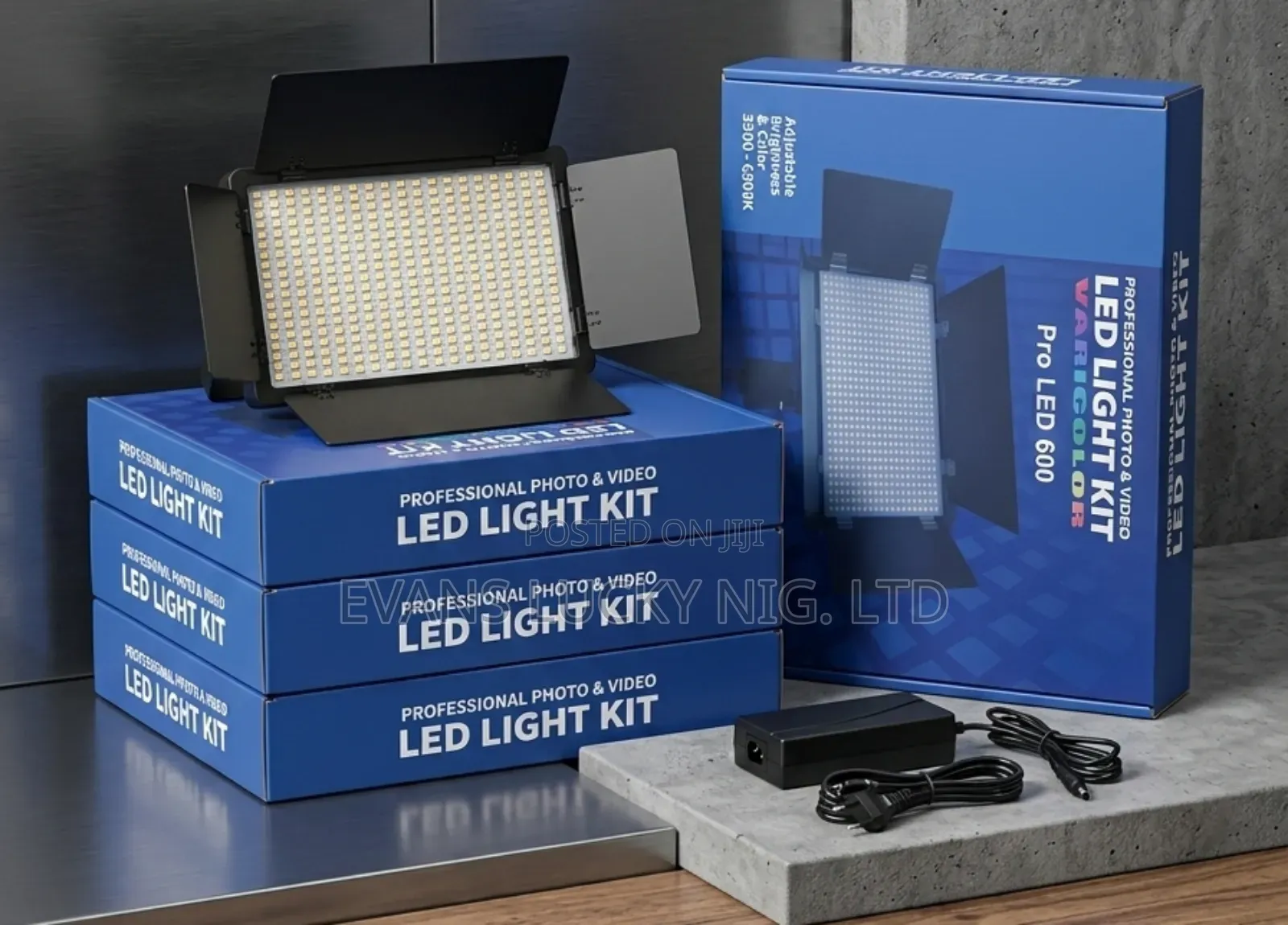Led 600 Light (Free Tripod)