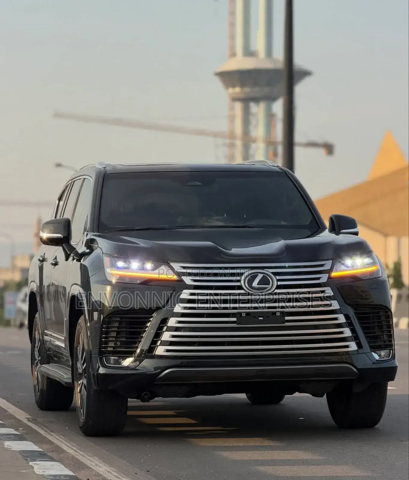 New Lexus LX 2025 Black