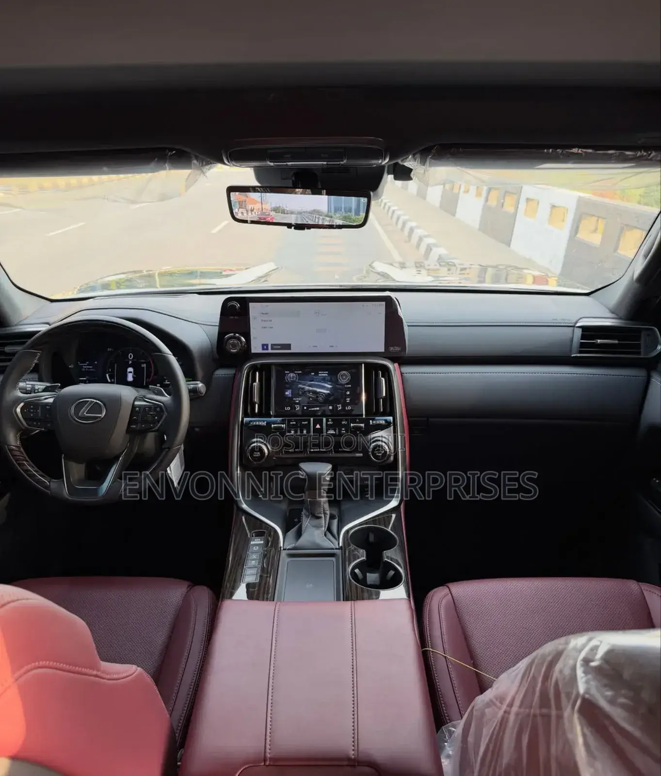 New Lexus LX 2025 Black