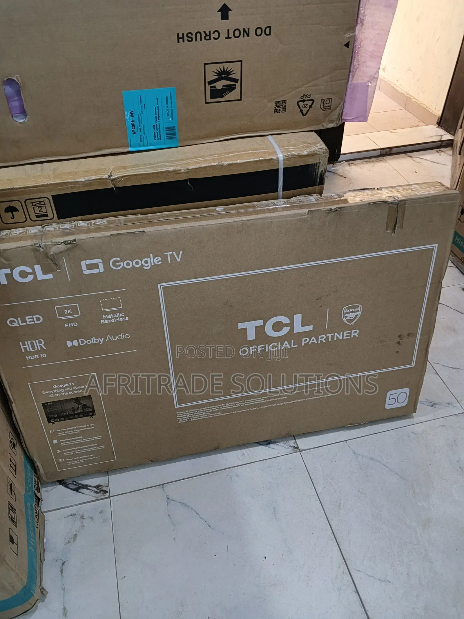 Tcl 50" Qled Smart Tv – Smart Entertainment Hub