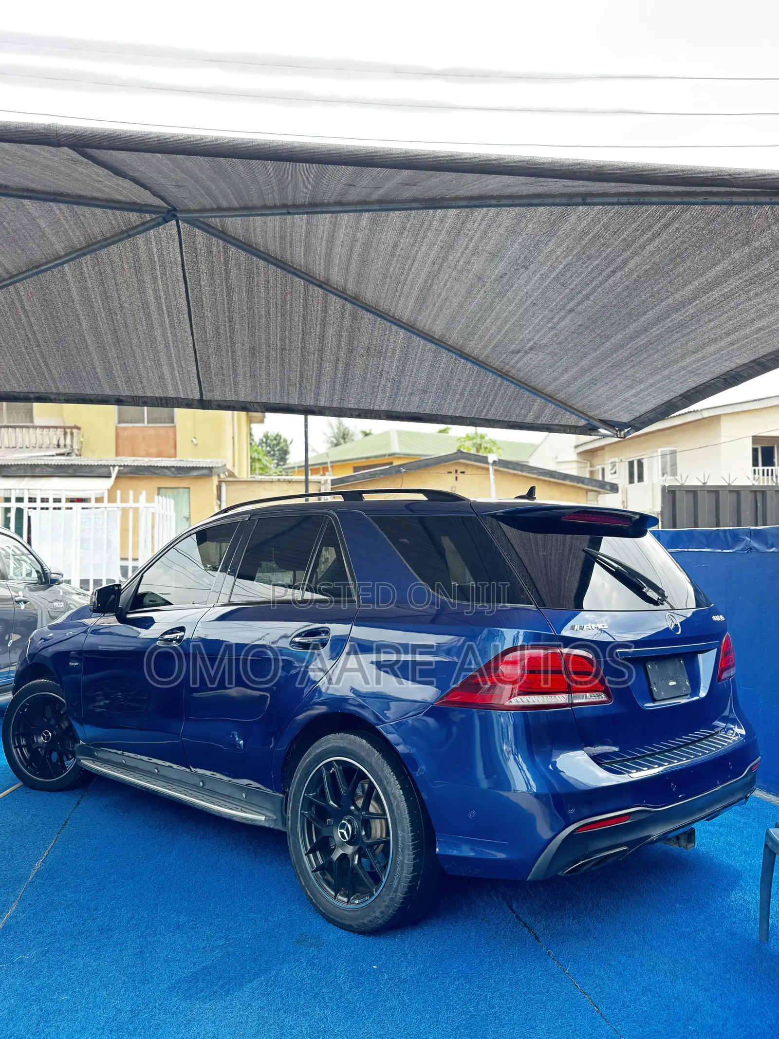 Mercedes-Benz GLE-Class AMG GLE 43 4MATIC 2017 Blue
