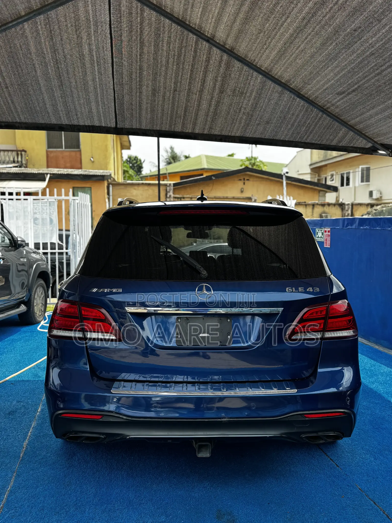 Mercedes-Benz GLE-Class AMG GLE 43 4MATIC 2017 Blue
