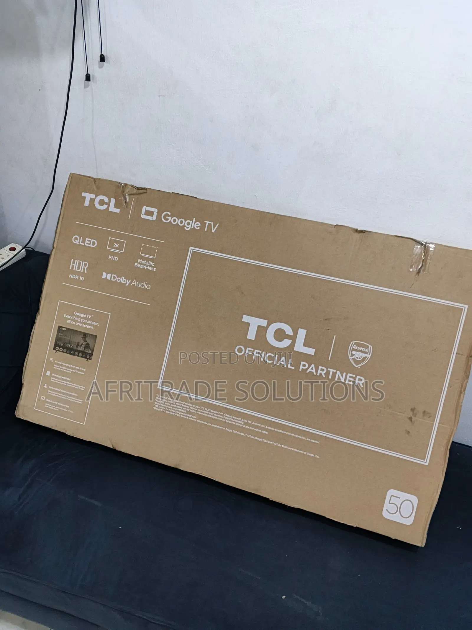 Tcl 50" Qled Smart Tv – Immersive Home Viewing