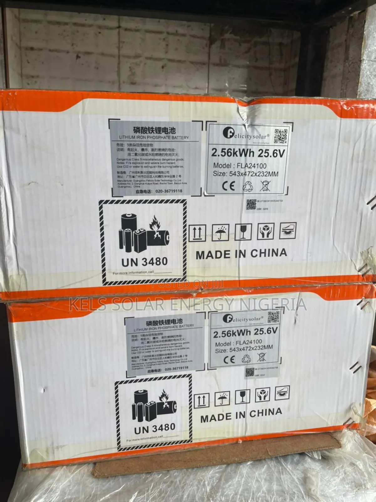 2.5kwh (25.6v) Felicity Lithium Iron Battery