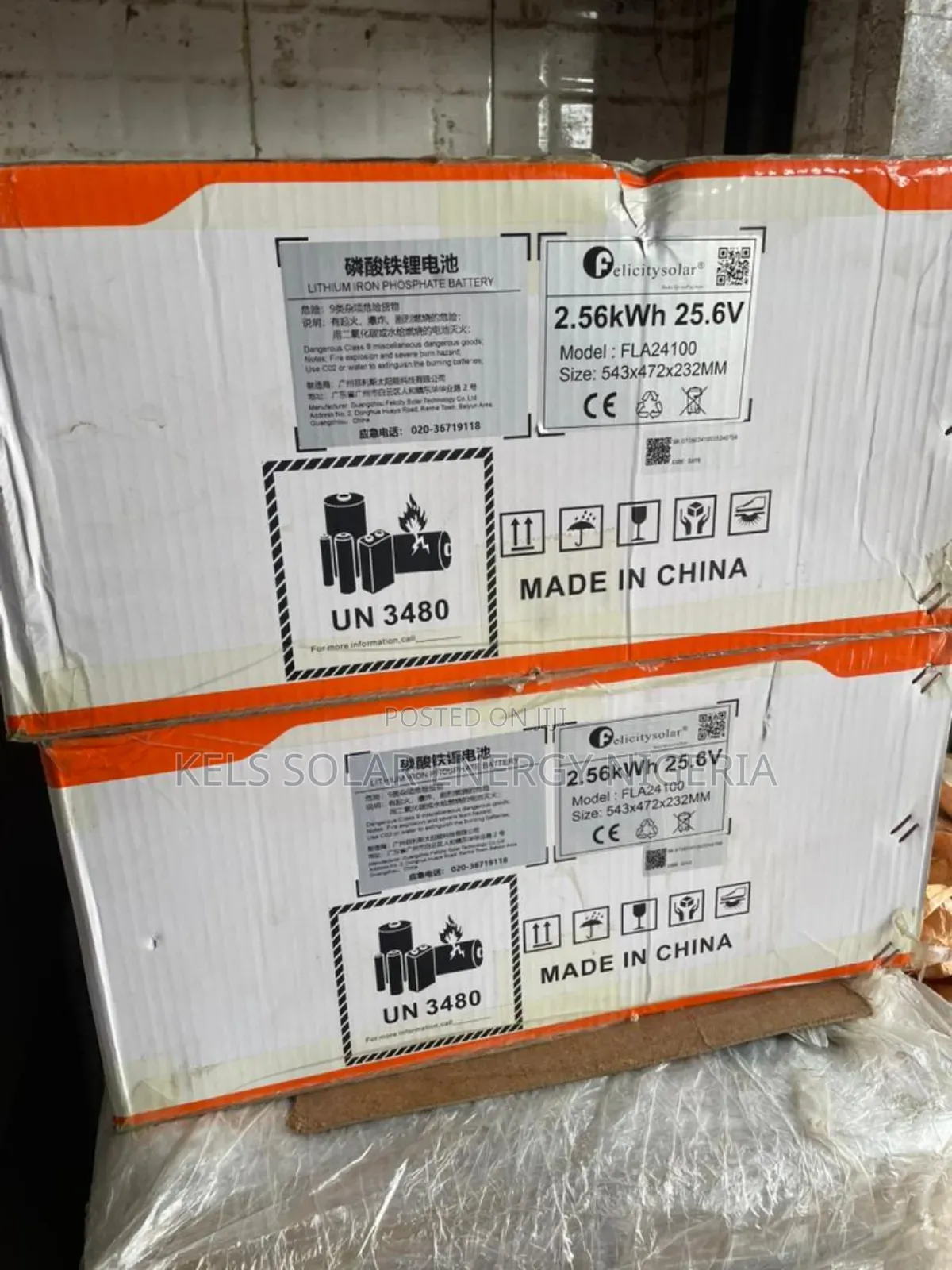 2.5kwh (25.6v) Felicity Lithium Iron Battery