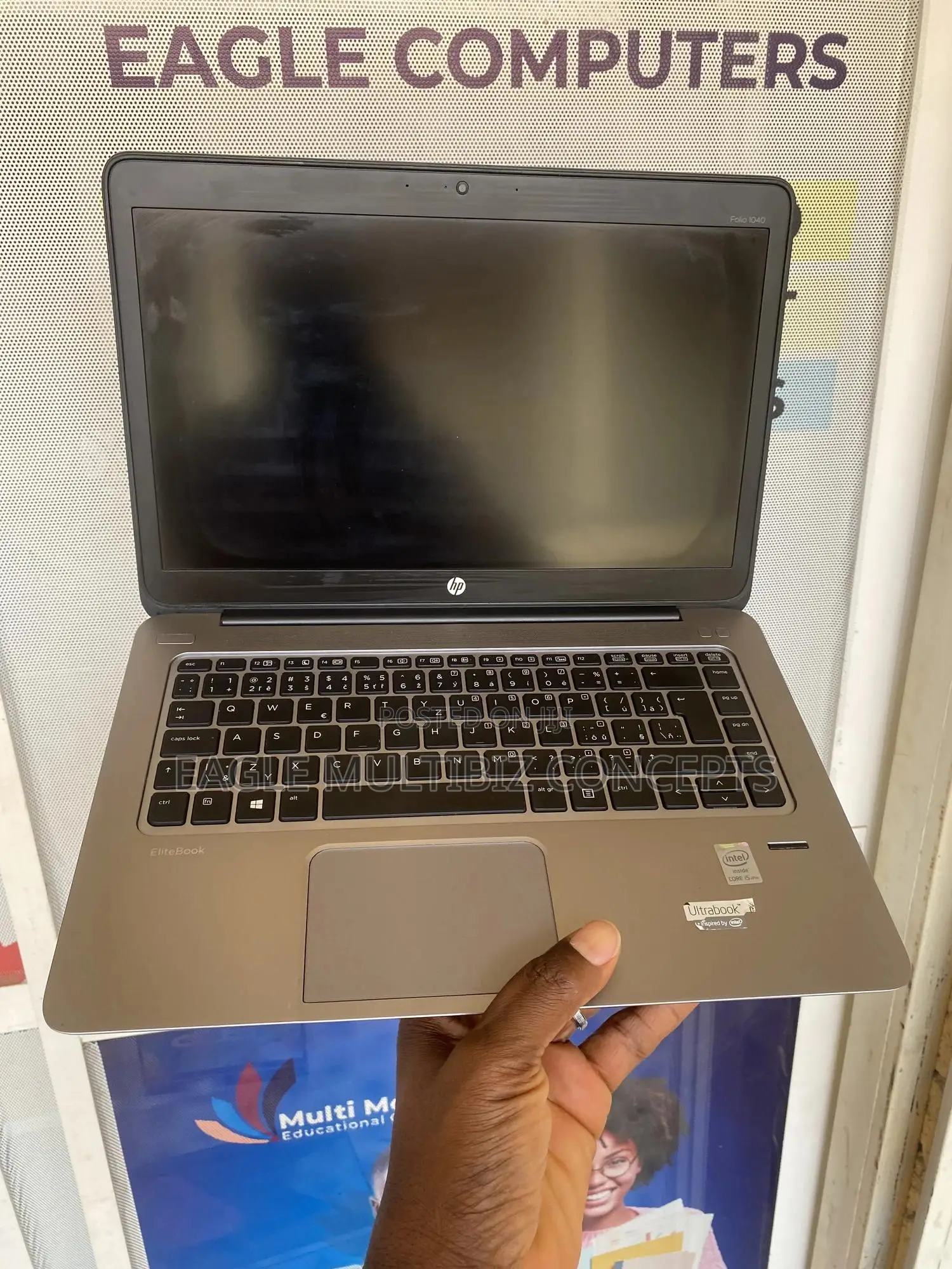Laptop HP EliteBook Folio 1040 G2 8GB Intel Core i5 SSD 256GB