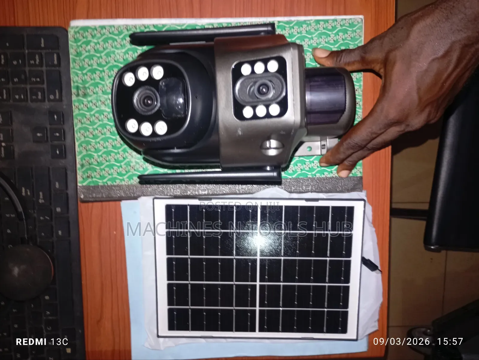 4g Ptz Ultra Hd Dual Lens Solar Camera