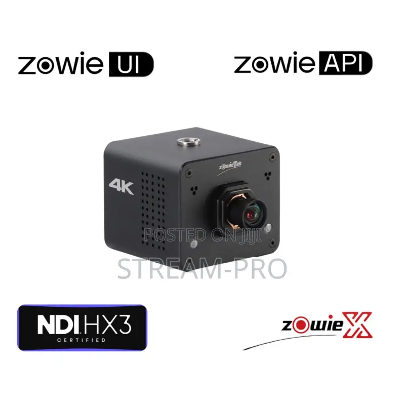 Zowiecam Ptz 4k Pov Sdi, Hdmi, Poe, Ndihx Camera, Af