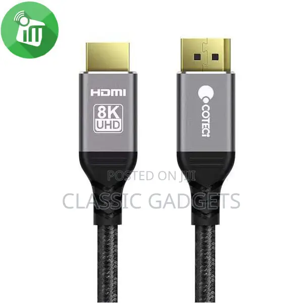 Coteetci Display Port to Hdmi Hd Cable /60hz (2m