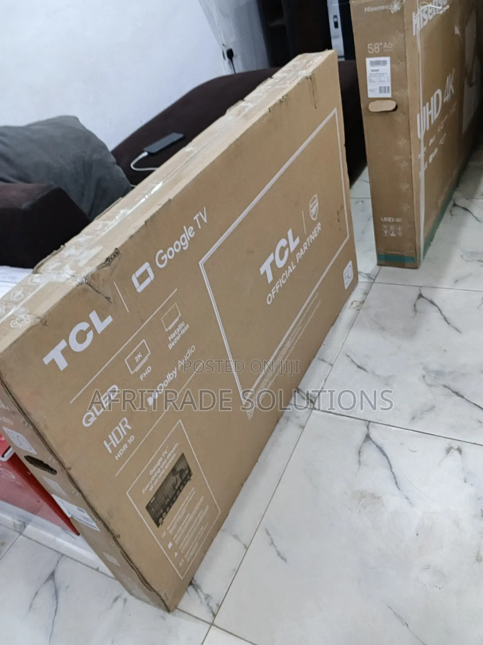 Tcl 50" Qled 4k Smart Tv – Crystal Clear Entertainment