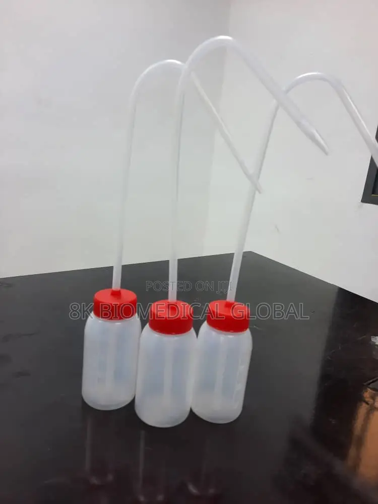 Lab Wash Bottles, for Laboratory, 100ml(Pack of 25)