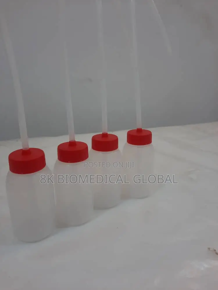 Lab Wash Bottles, for Laboratory, 100ml(Pack of 25)