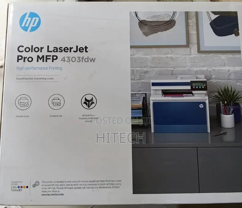 Hp Color Laserjet Pro MFP 4303fdw Printer, Print, Scan, Copy