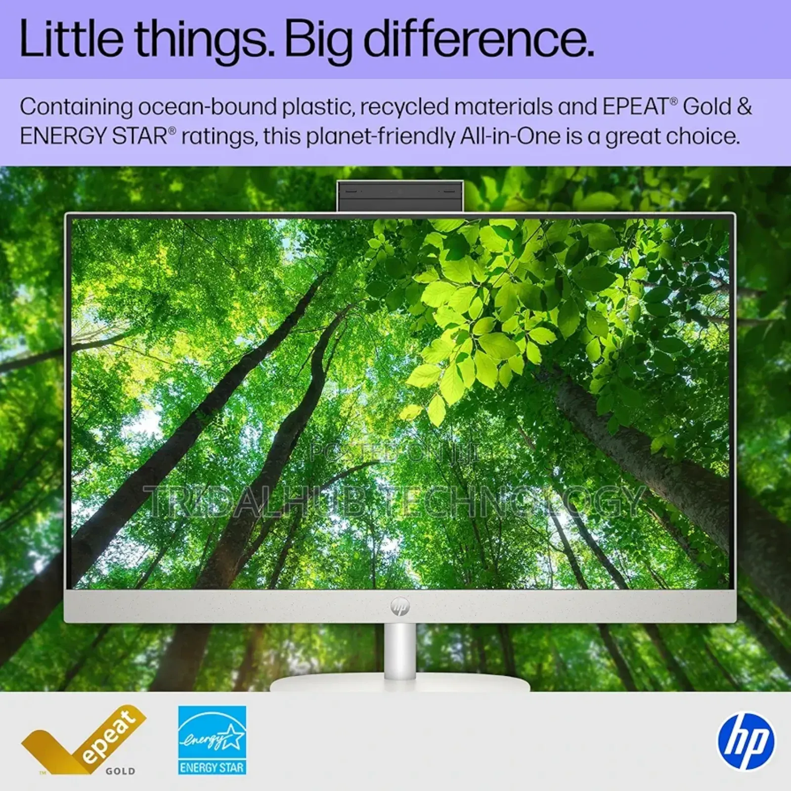 New Desktop Computer HP AiO 27 16GB Intel Core Ultra 5 SSD 512GB