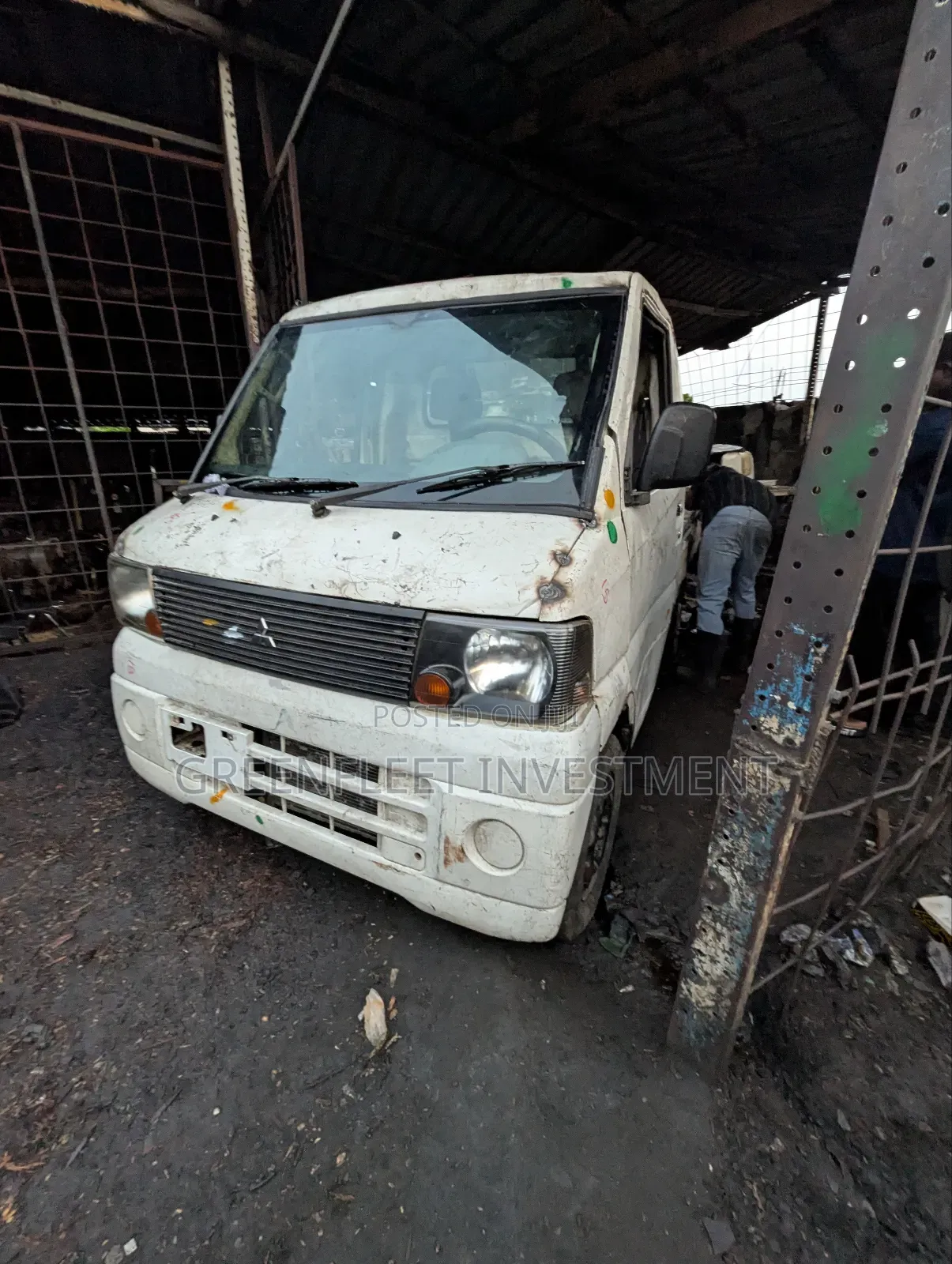 Mitsubishi Manual Truck 2008 White
