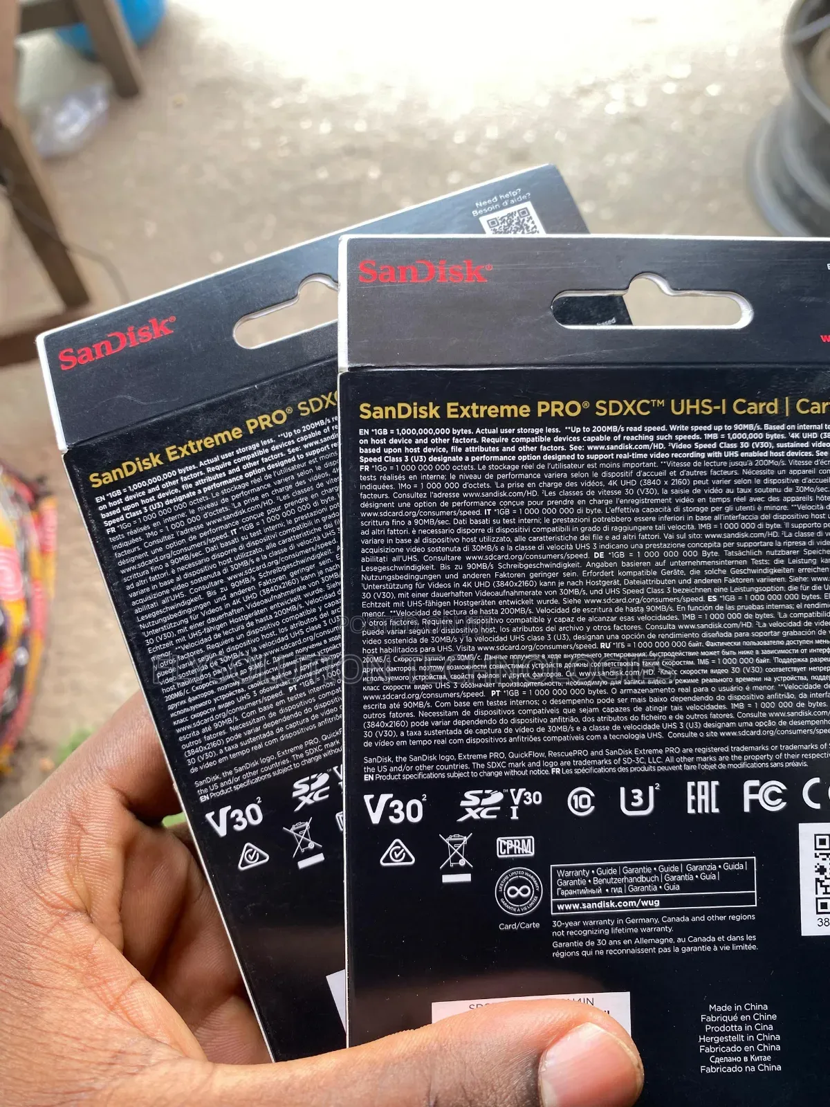 Sandisk Extreme Pro 128gb SDXC Uhs-I Camera Memory Card