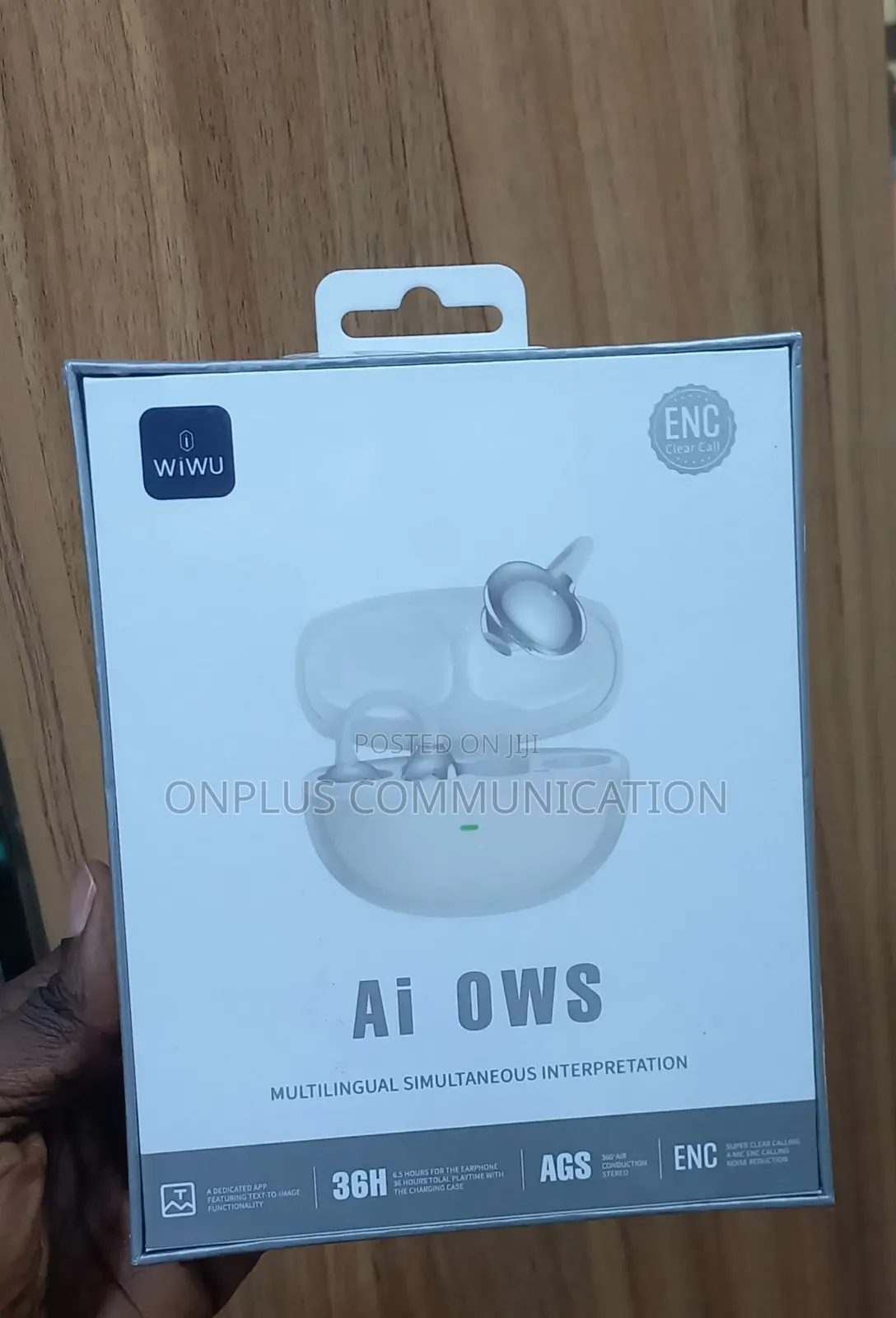 Wiwu Ai Ows Multilingual Interpretation Wireless Earbuds
