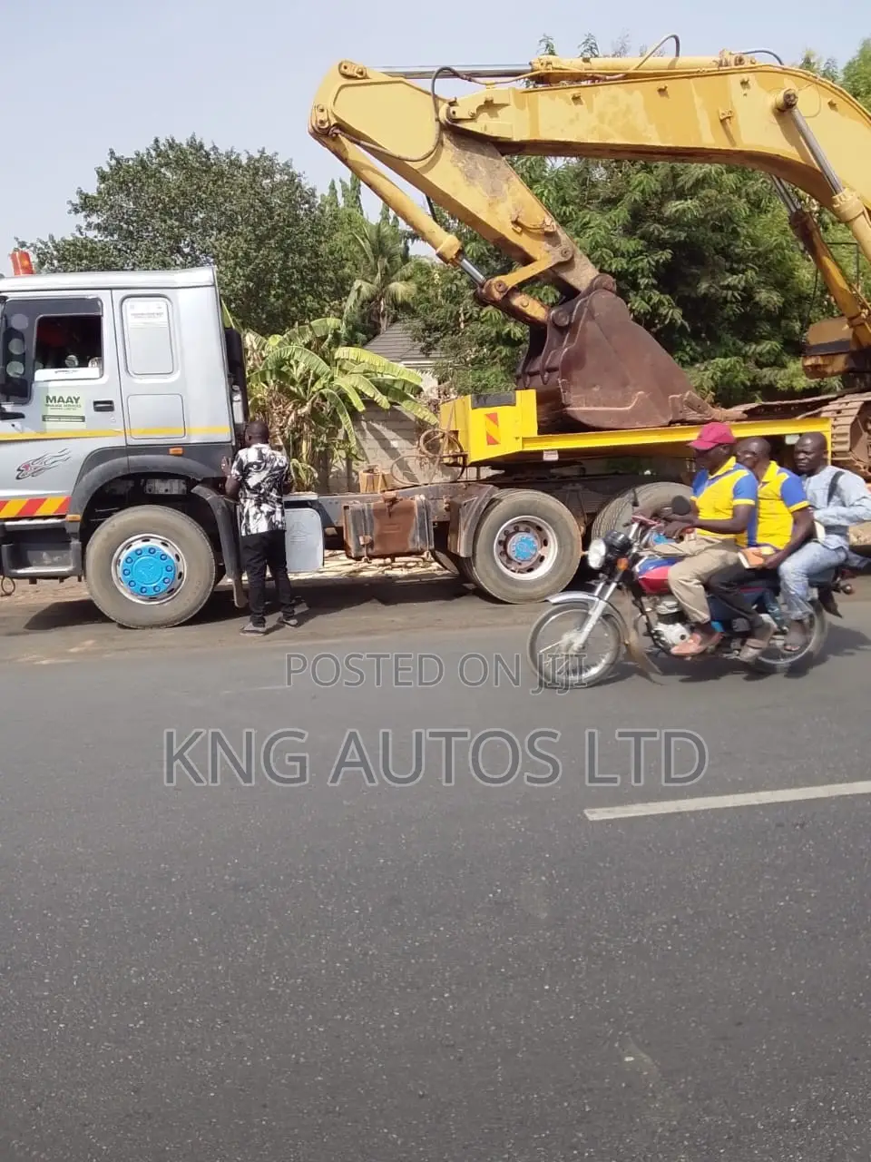 Howo Trailer Lowbed