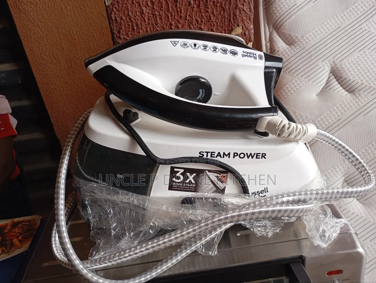 Russell Hubbs Tokunbo Steam Power Generator Industrial Iron 2400w.