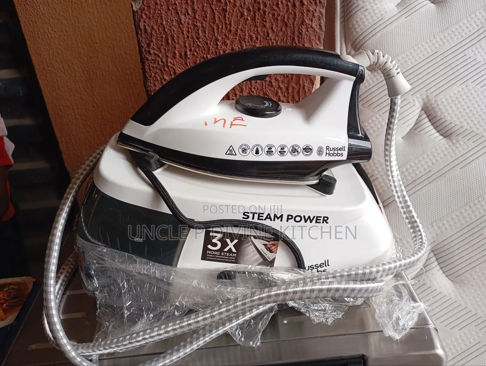 Russell Hubbs Tokunbo Steam Power Generator Industrial Iron 2400w.
