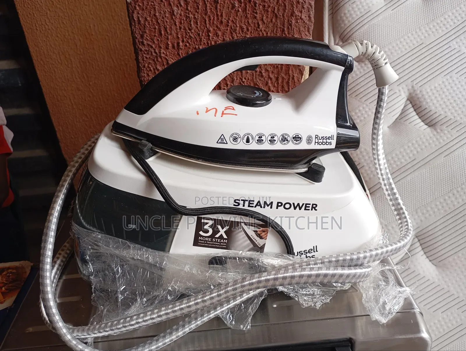 Russell Hubbs Tokunbo Steam Power Generator Industrial Iron 2400w.