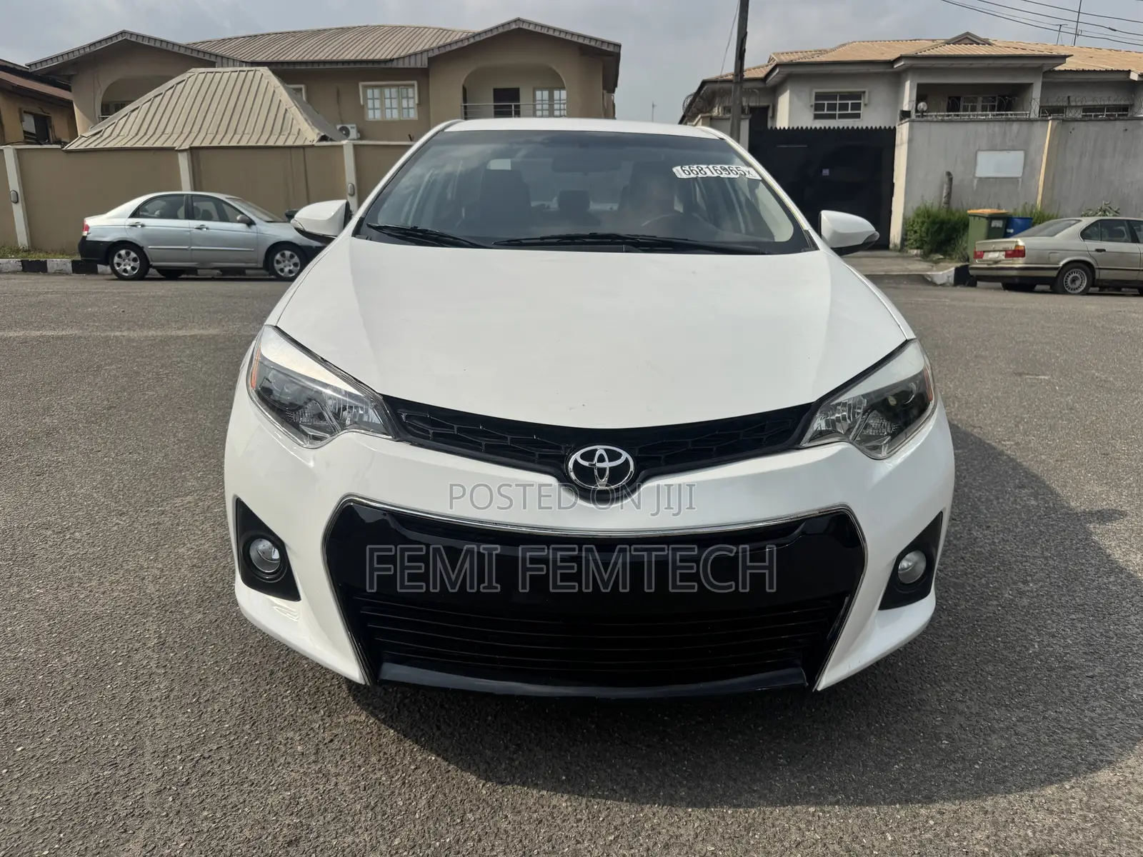 Toyota Corolla S 4dr Sedan (1.8L 4cyl CVT) 2014 White
