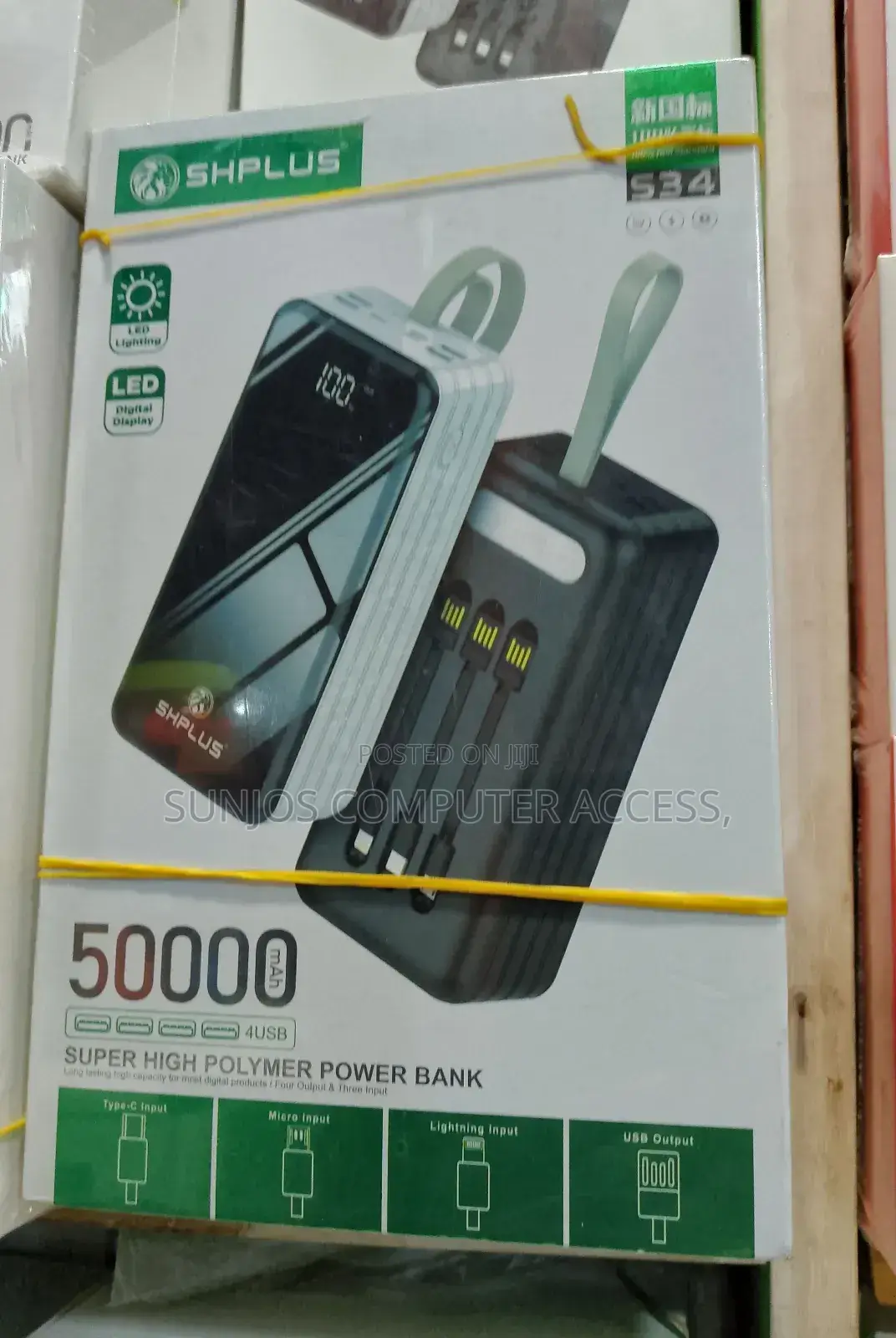 Milion Options Pawer Bank 50000mah