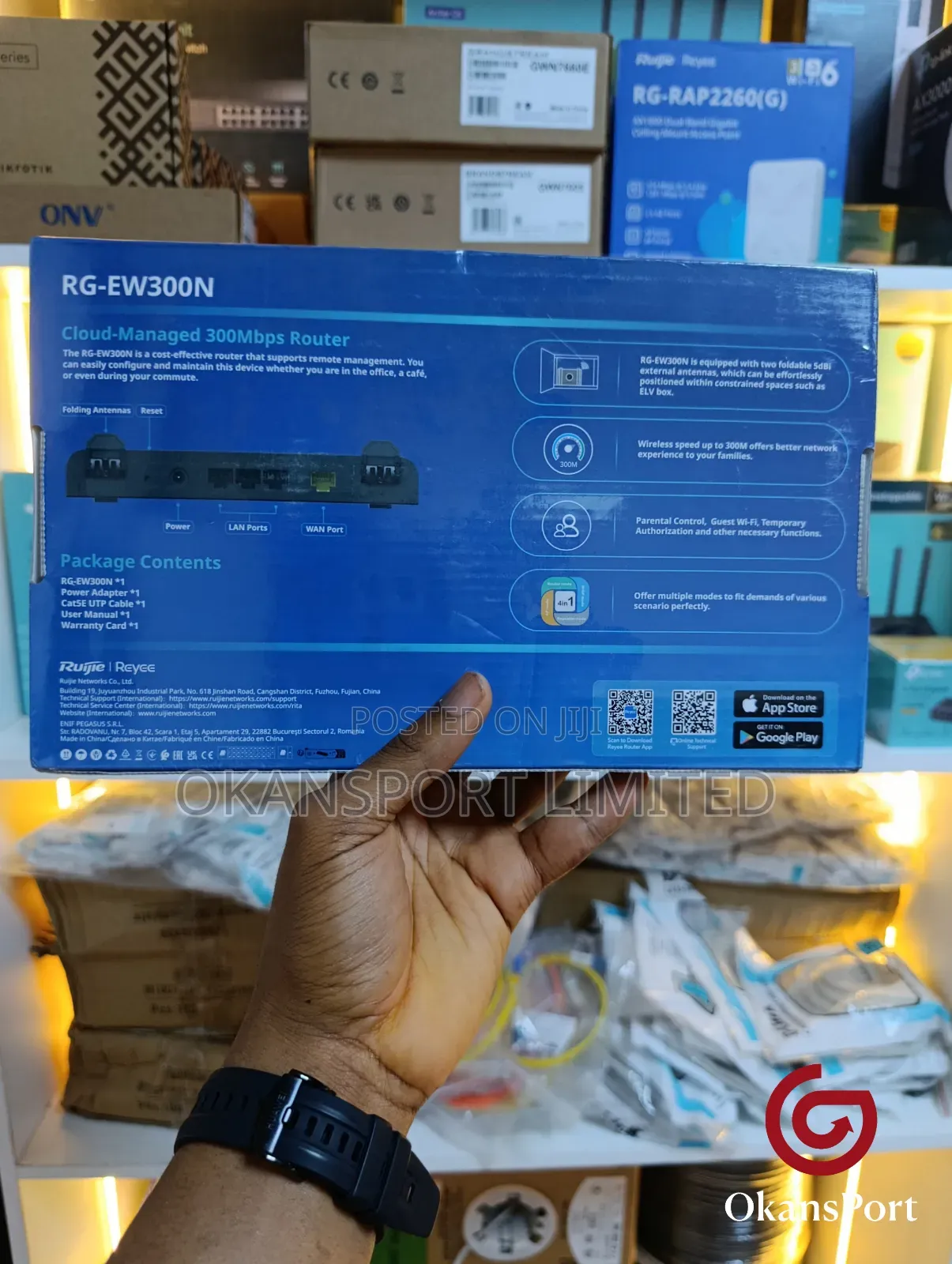 Ruijie Rg-Ew300n Ew1200 Ew1800gx Ew3200gx W1200r Reyee Wireless Router