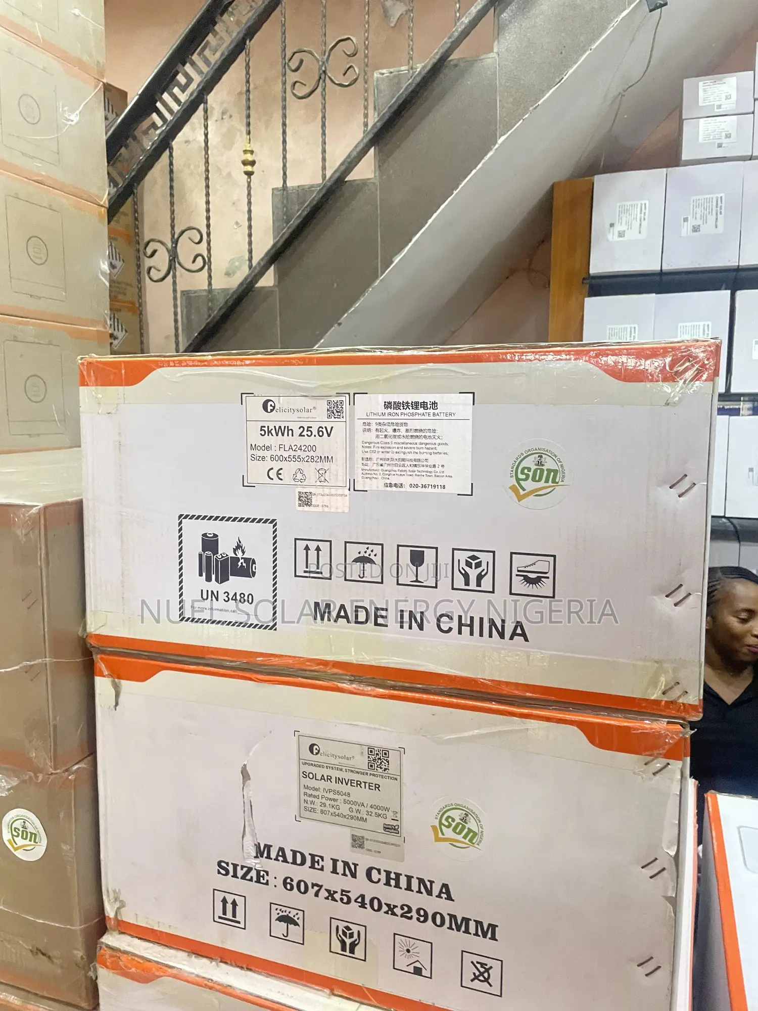 5kwh 25.6v Felicity Lithium Battery