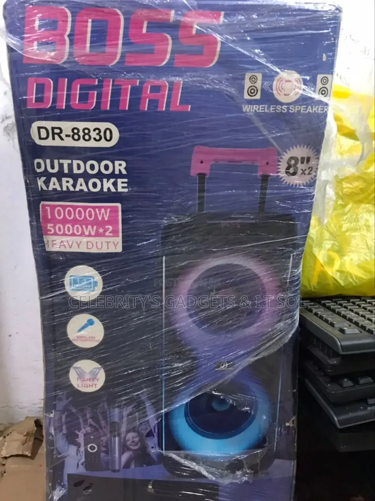 Boss Digital Dr-8830 Outdoor Karaoke Wireless Speaker