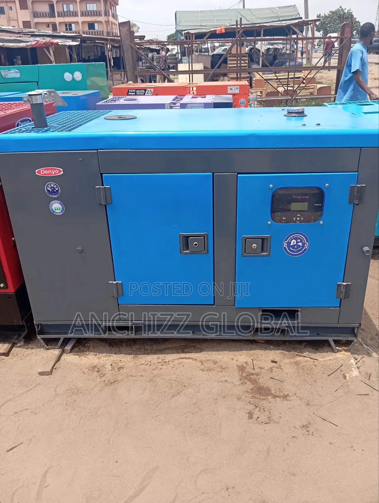 Japan Denyo Tokunbo 25kva Soundproof