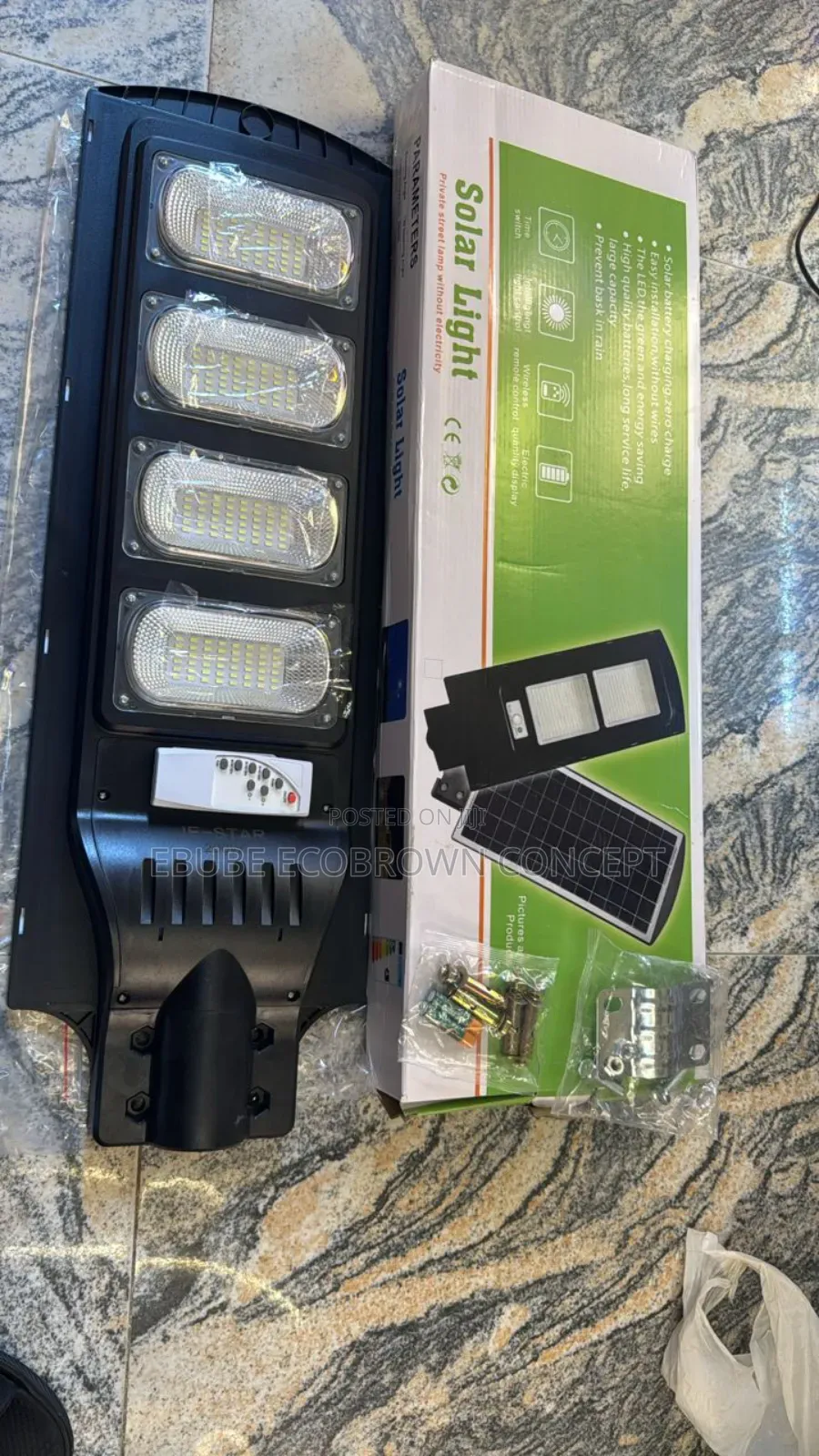New Solar Street Light Outdoor Waterproof Human Body Induction Light