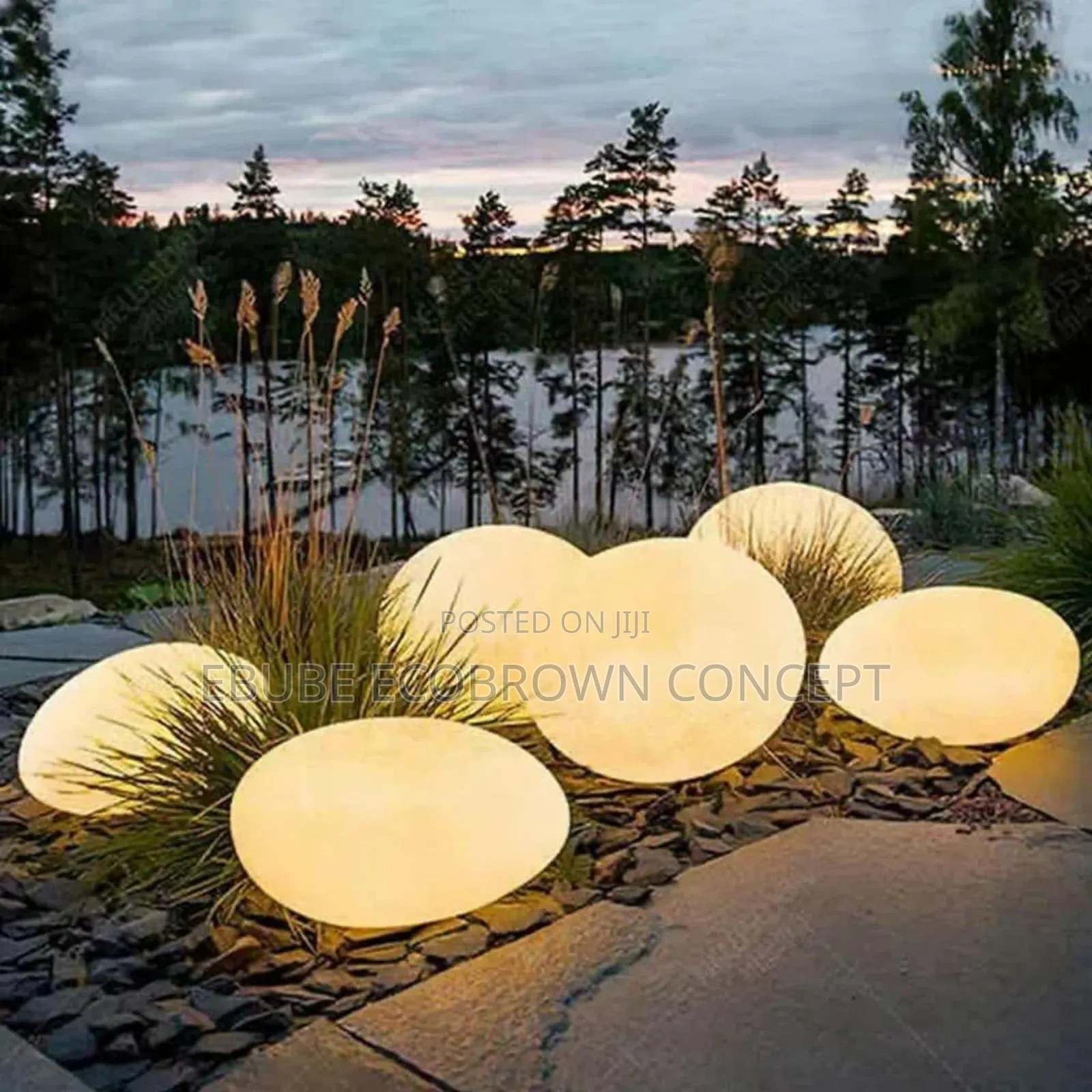 Modern Design Egg Shaped Indoor/Outdoor Lamp Light Available