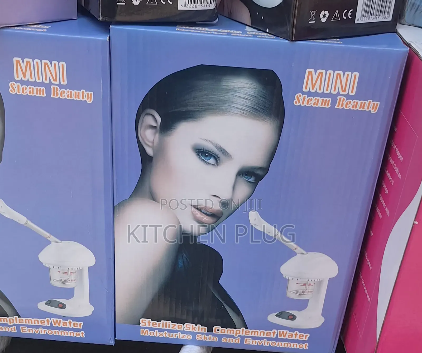 Mini Steam Beauty" Professional Portable Facial Steamer.