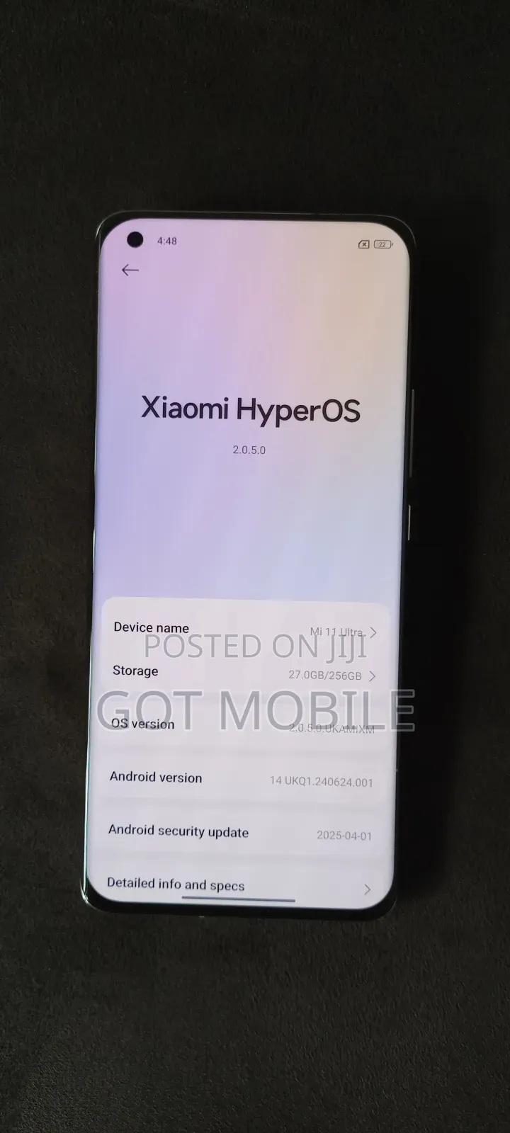 Xiaomi Mi 11 Ultra 256 GB White