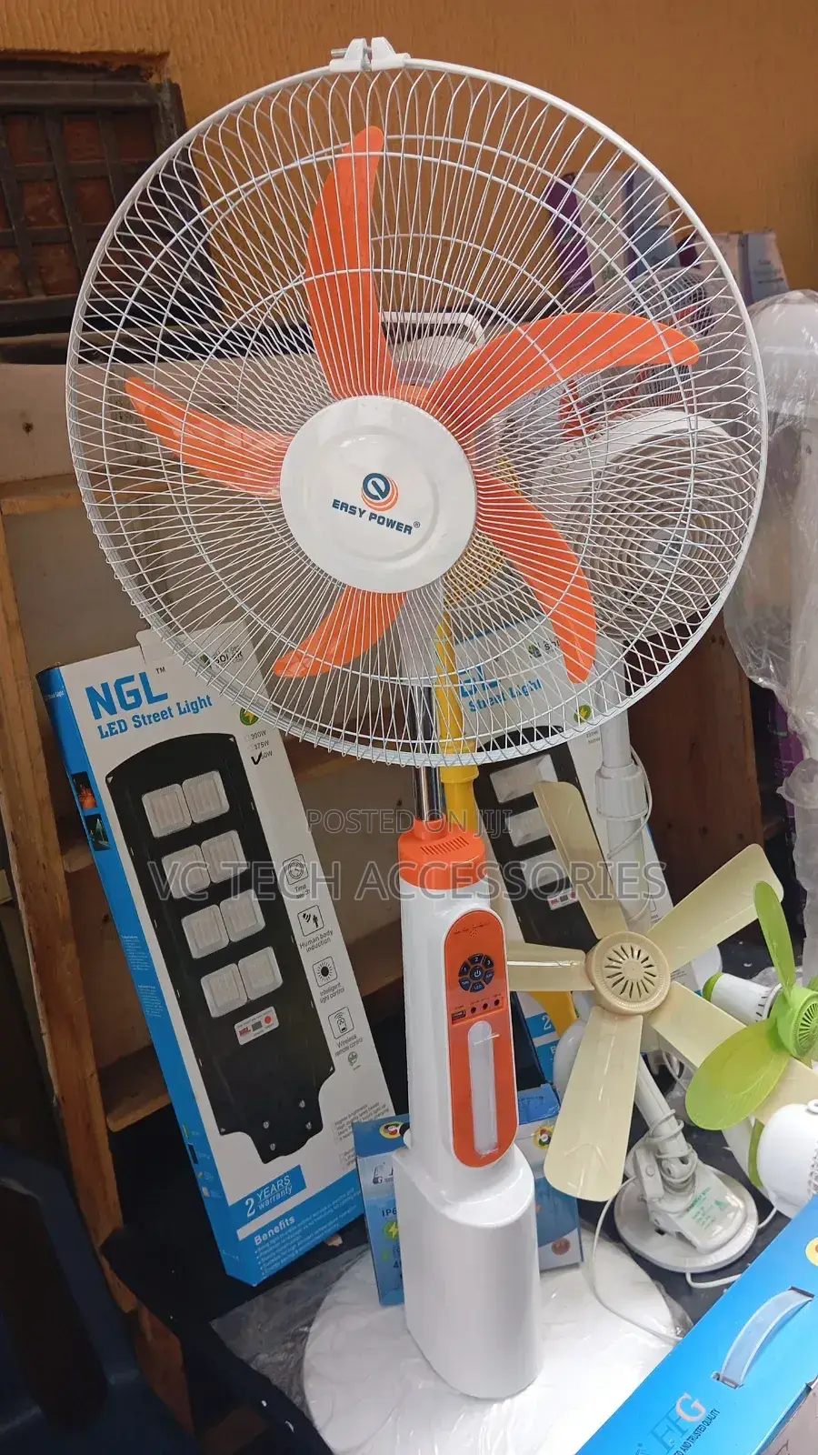 Easy Power Rechargeable Fan
